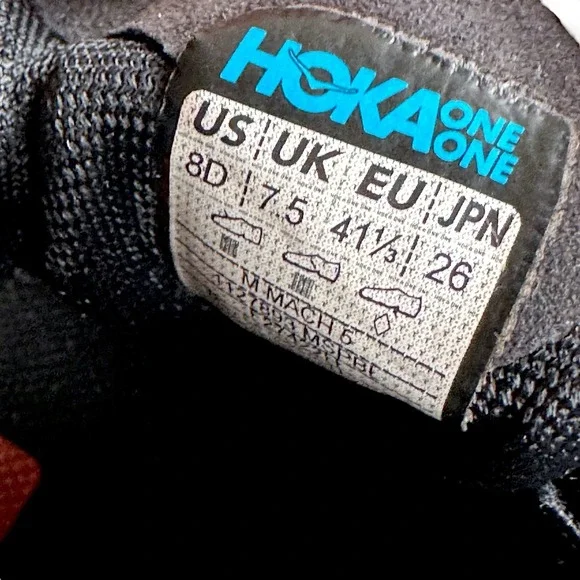 Hoka One One Shoes Mach 5 Men's 8D Blue Running Mountain Spring 1127893 MSPBL - Picture 14 of 14